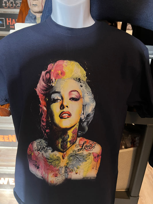 Marilyn Monroe Tats Tshirt