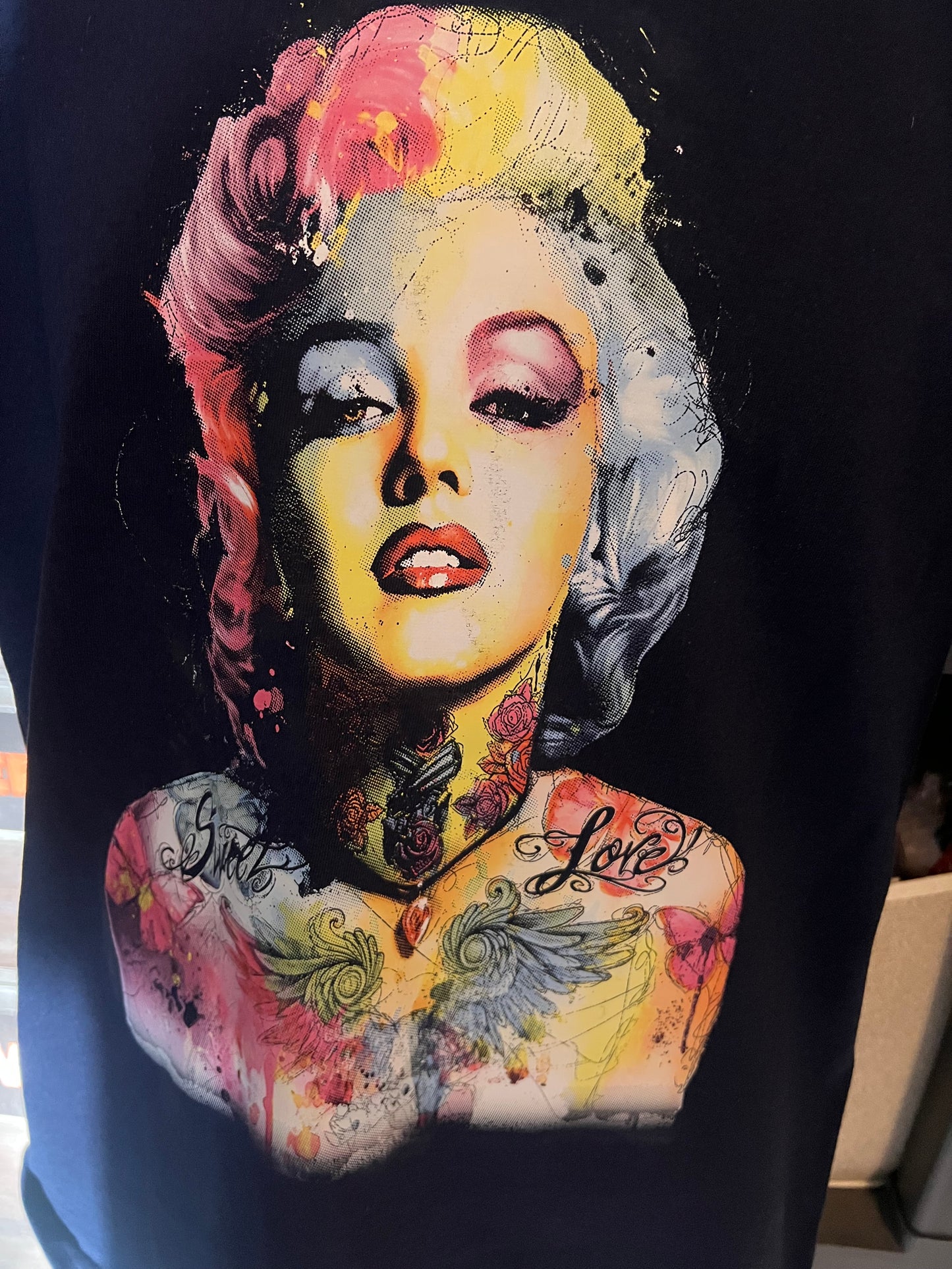 Marilyn Monroe Tats Tshirt