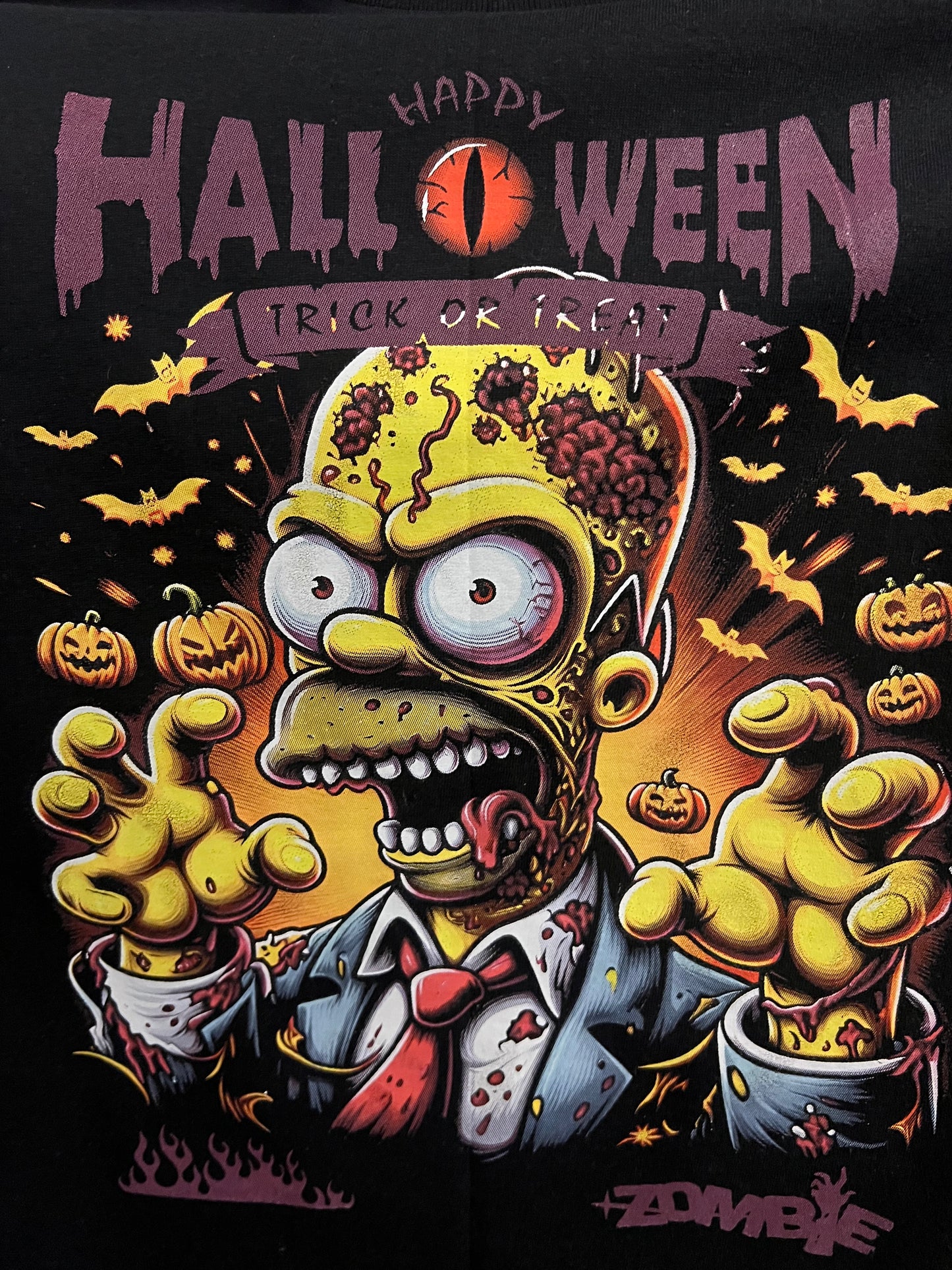 Homer Simpson Zombie shirt