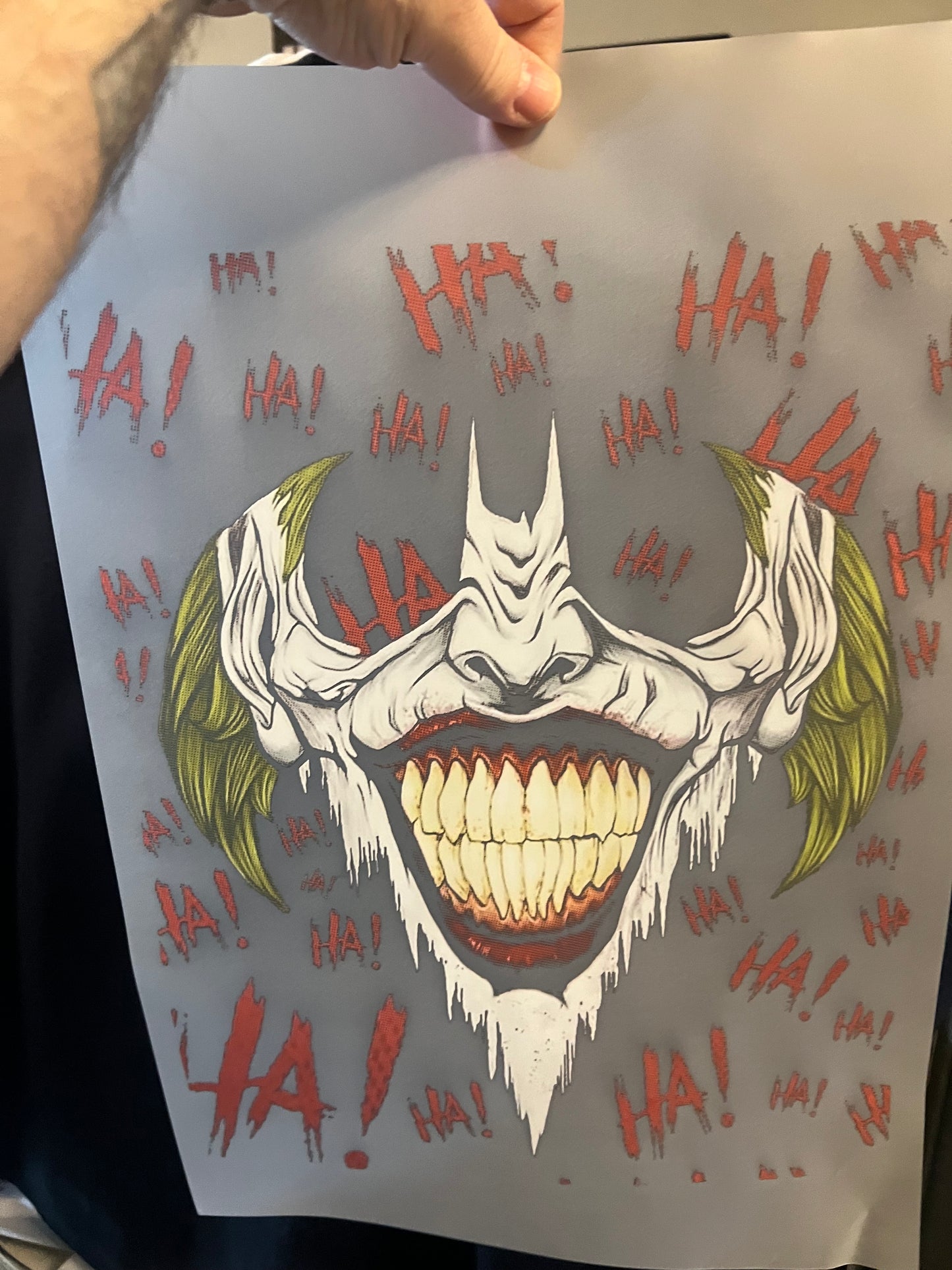 Batman Signal Jokers Laugh Tshirt