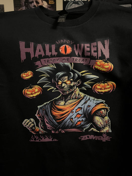 Camiseta de Son Goku de Dragon Ball Z Zombie