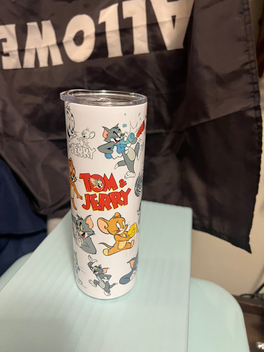 Tom & Jerry 20oz tumbler