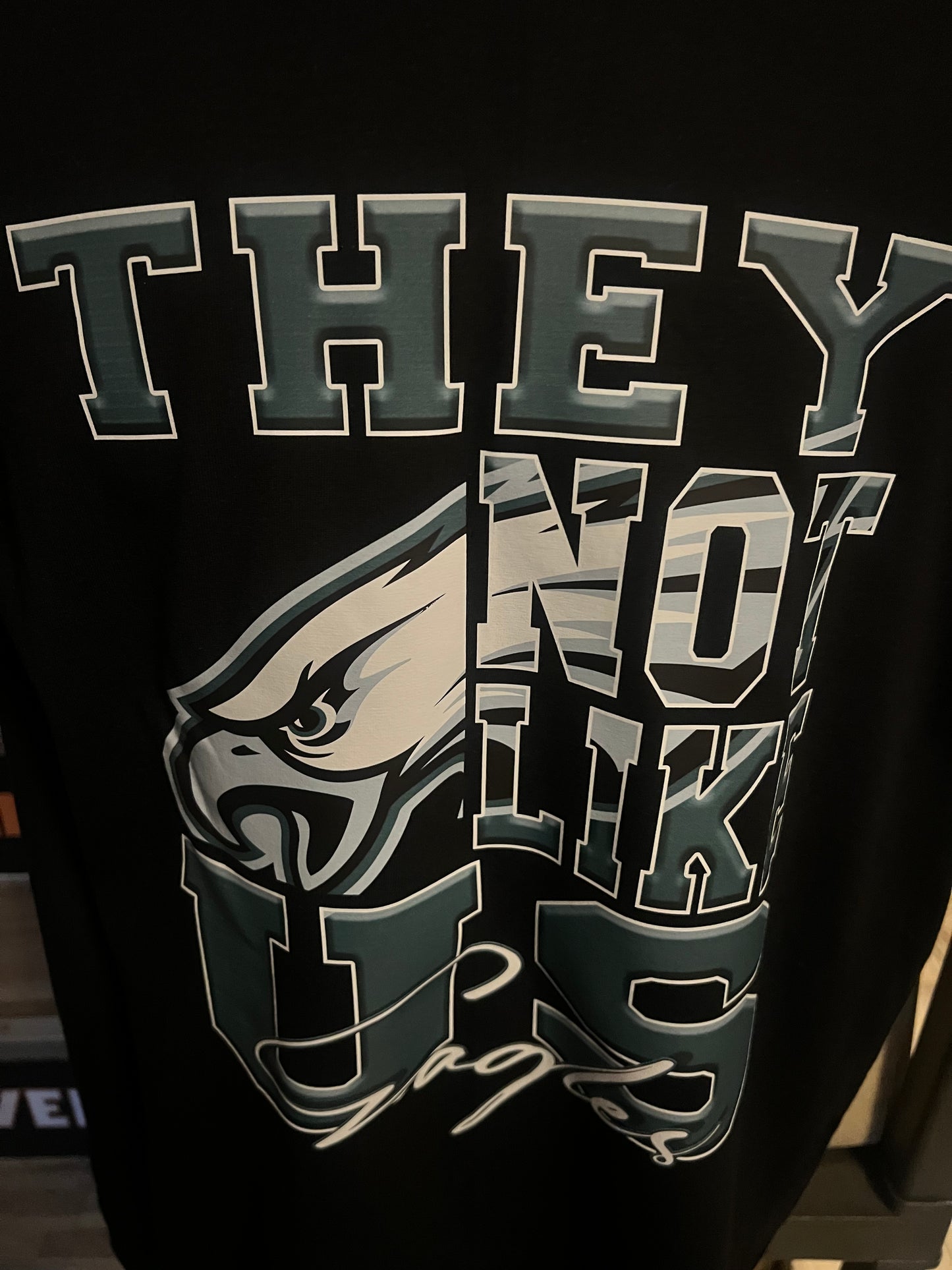 Philadelphia Eagles They Not Like Us Tshirt