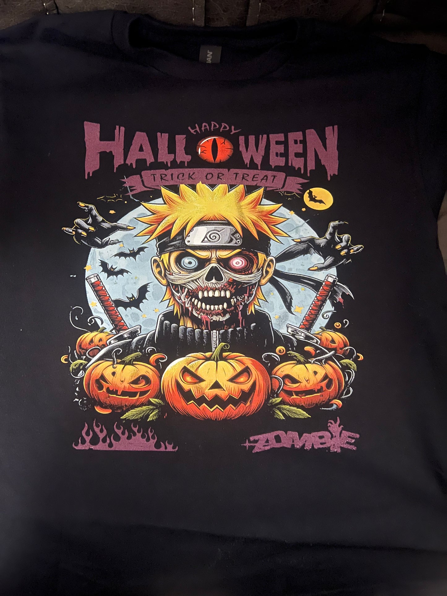 Camiseta de zombi de Naruto