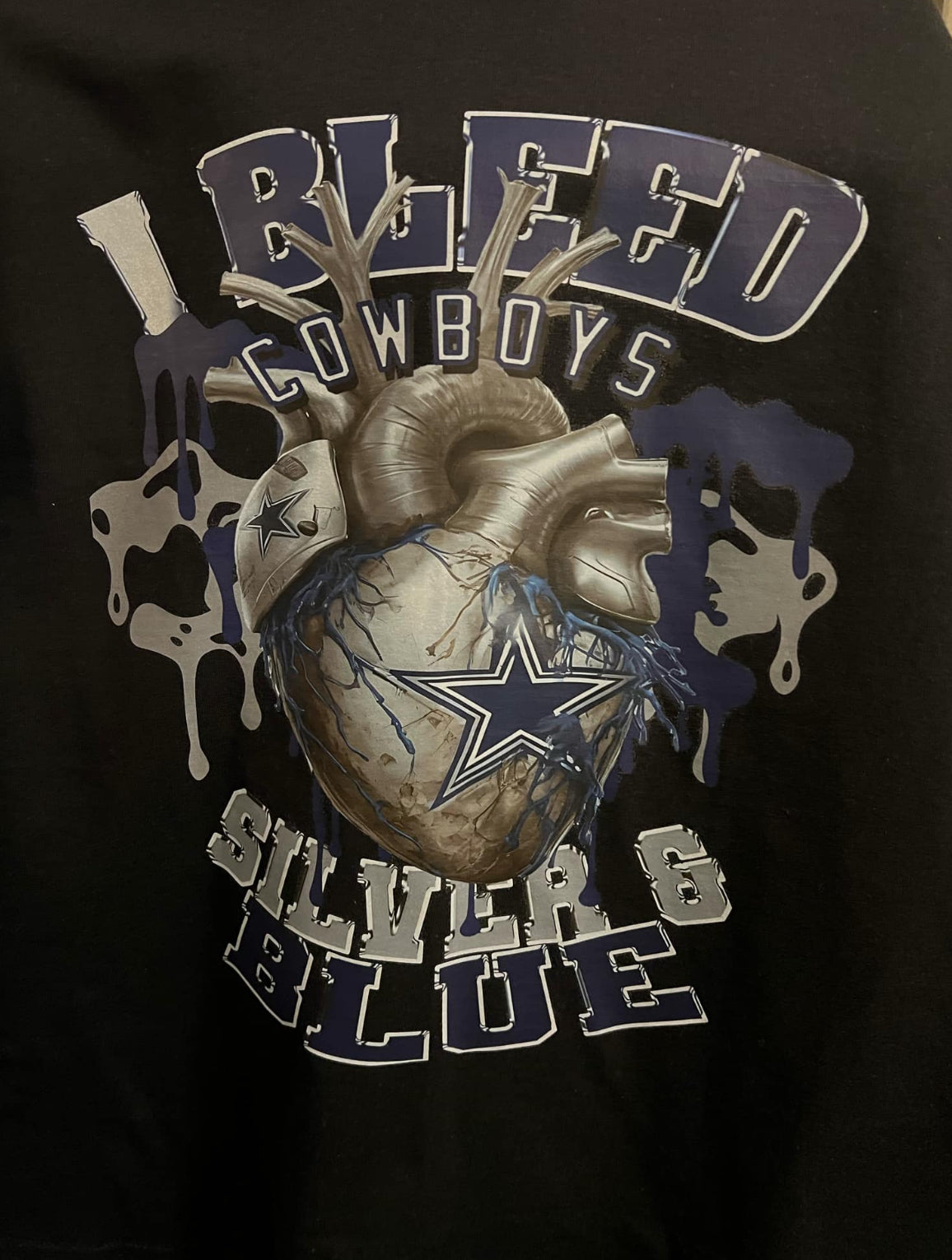 Dallas Cowboys Bleeding Heart shirt