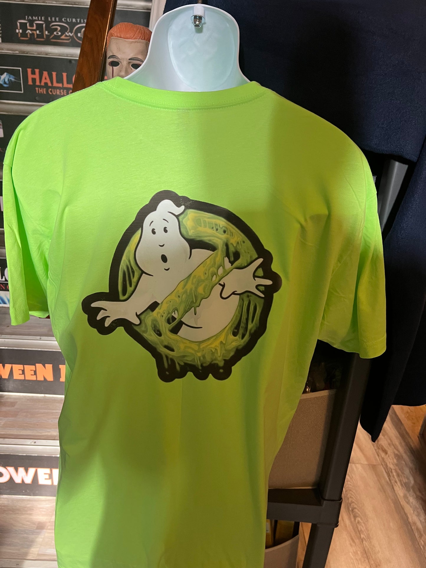 Ghostbusters slimer shirt