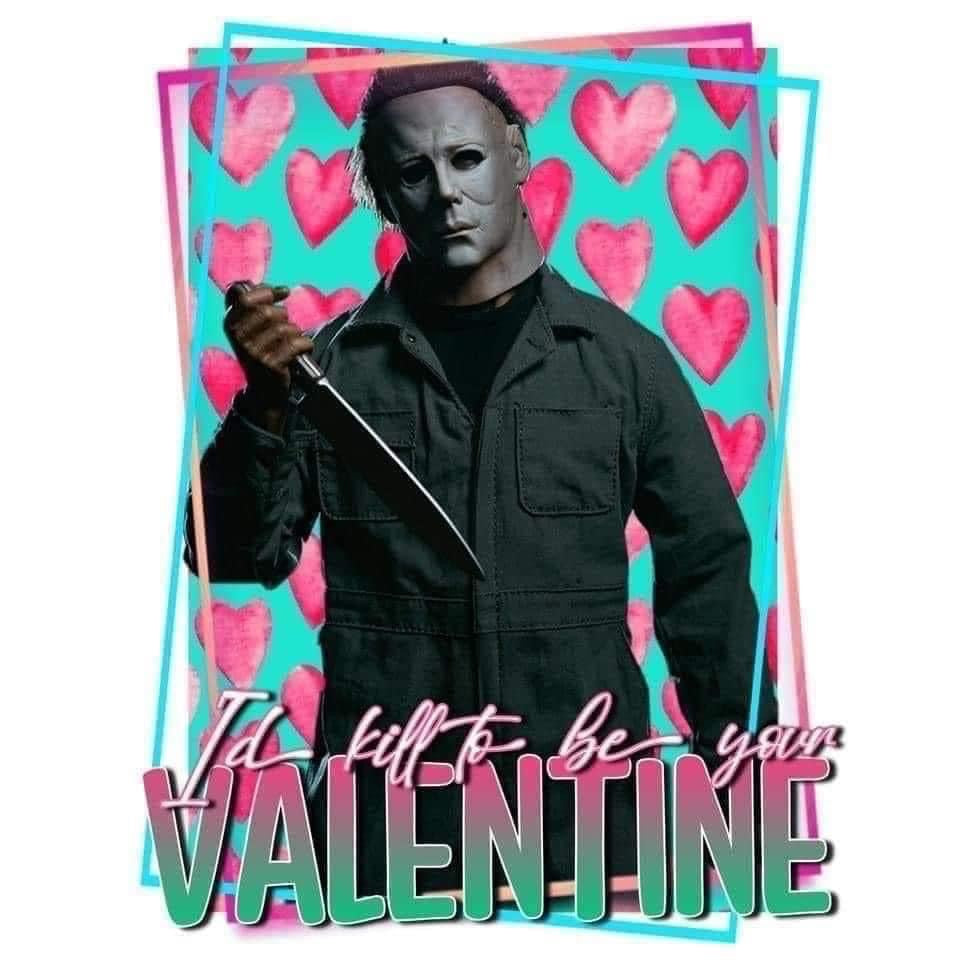 Juego de paños de cocina Kill to be your valentine de Michael Myers