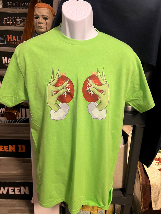 The Grinch Bulb Tweeker Tshirt