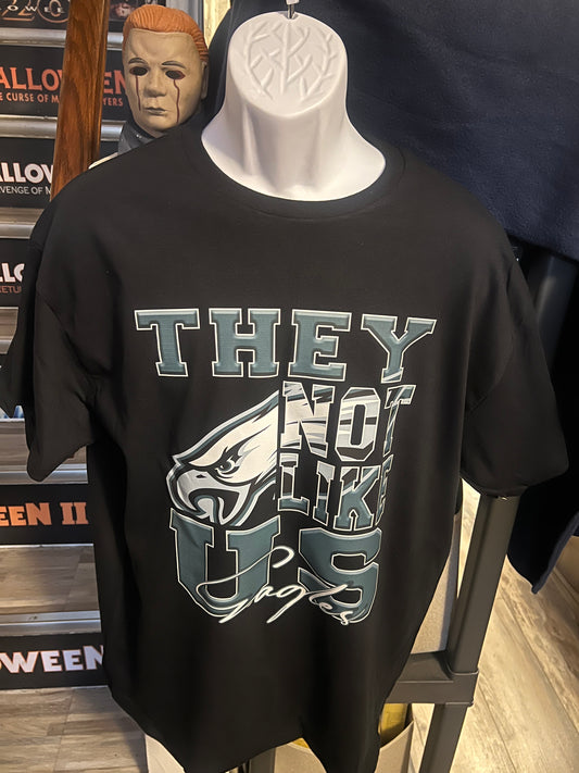 Philadelphia Eagles They Not Like Us Tshirt