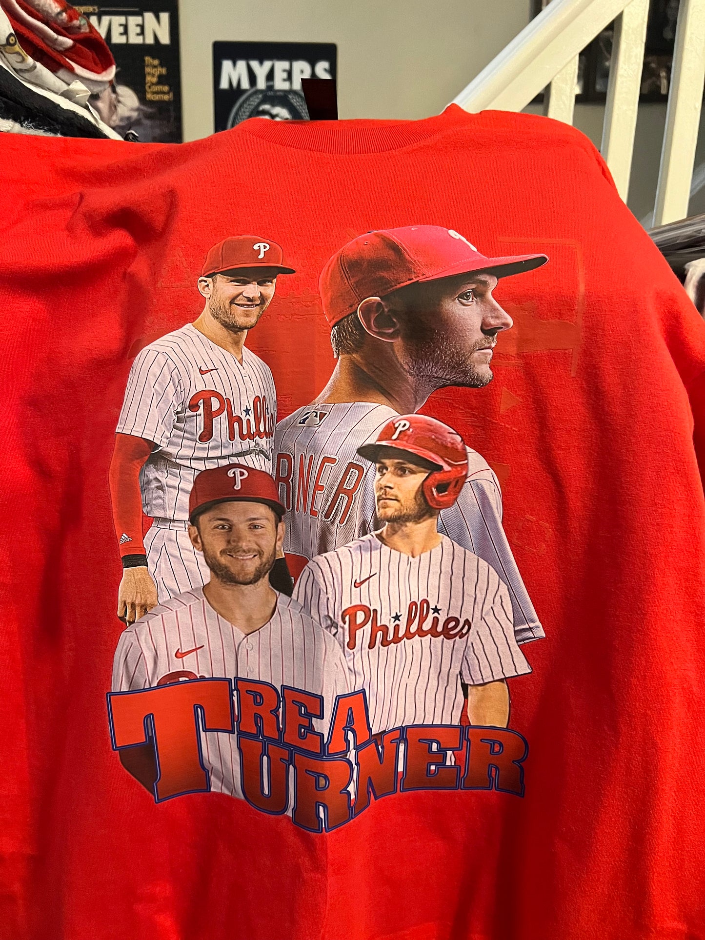 Camiseta de Trea Turner de los Phillies de Filadelfia