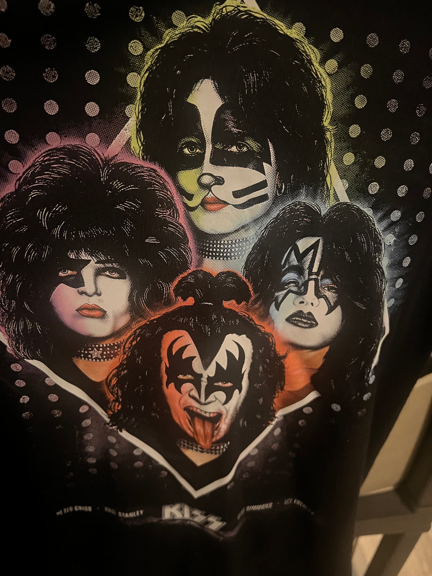 Kiss the band shirt