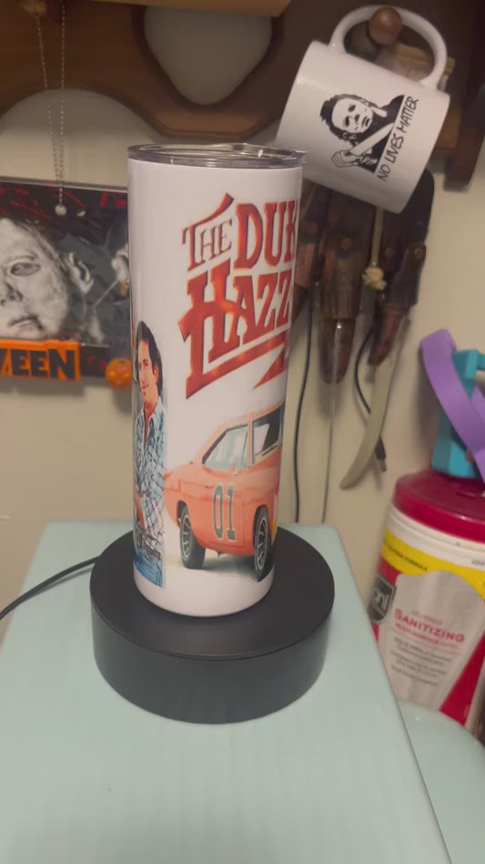 The Dukes Of Hazzard Cast tumbler